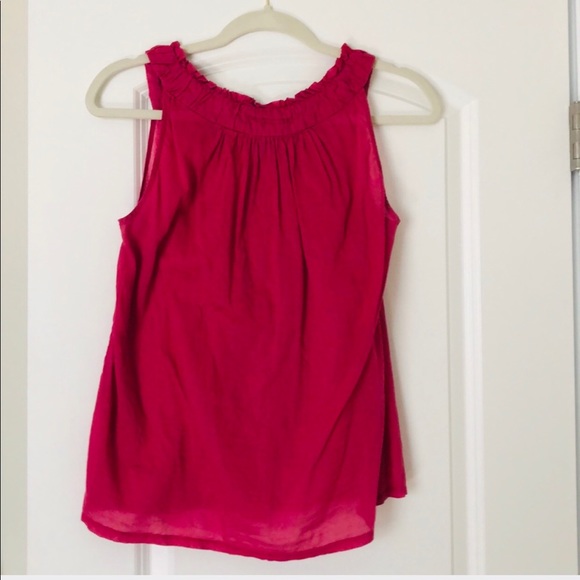 Banana Republic Ruffled Sleeveless Blouse - Picture 3 of 3